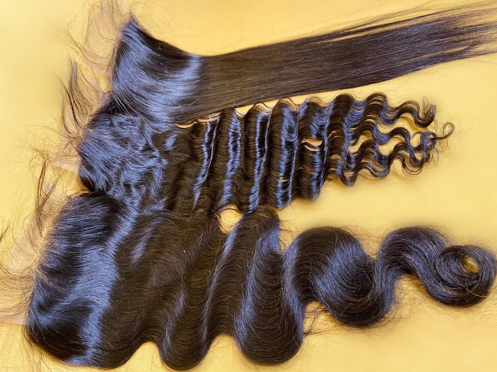 5x5 HD Lace Closures( Straight, Bodywave, Deepwave)